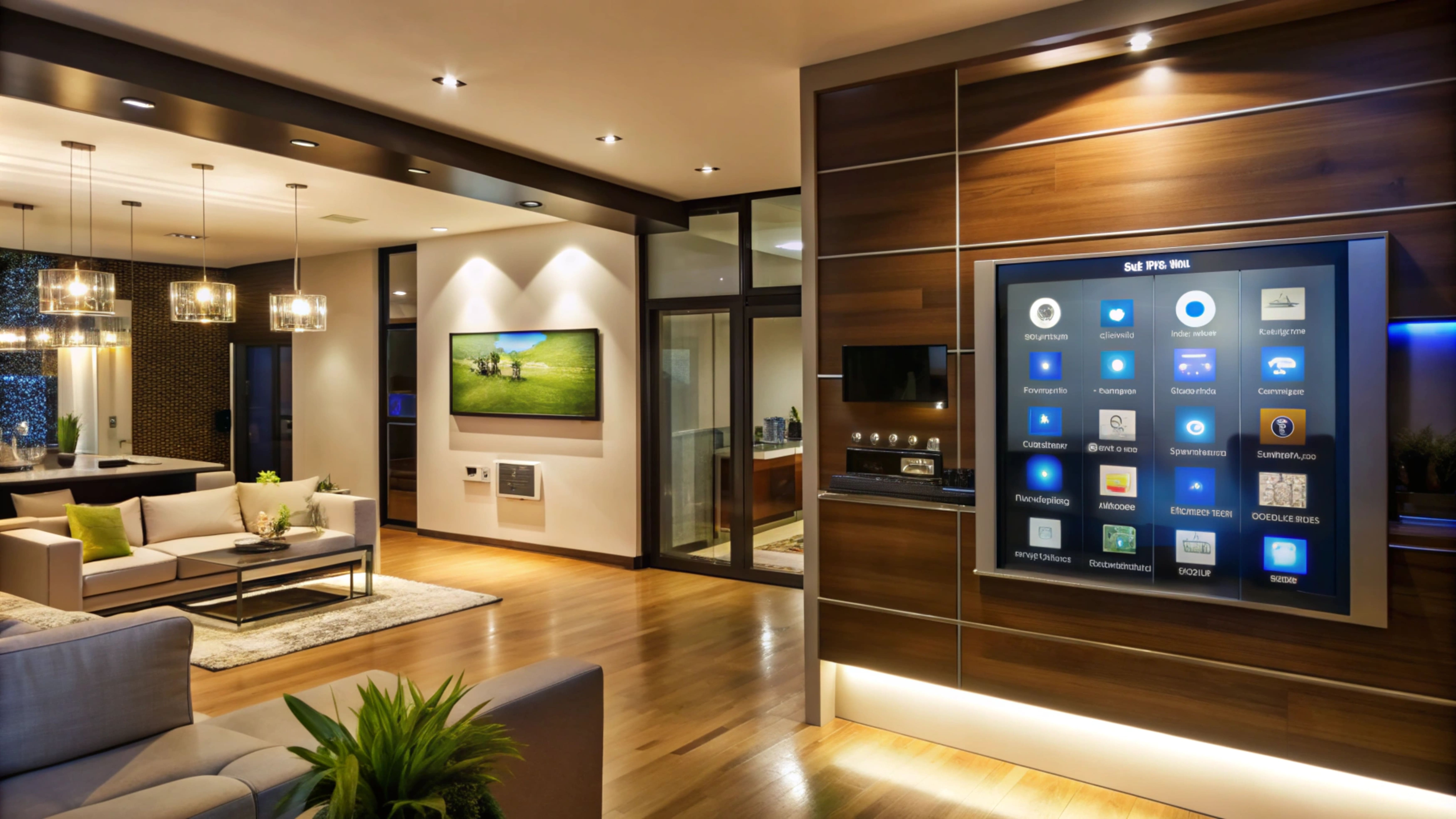 Smart lighting arrangements to enhance energy efficiency and aesthetics.
                        